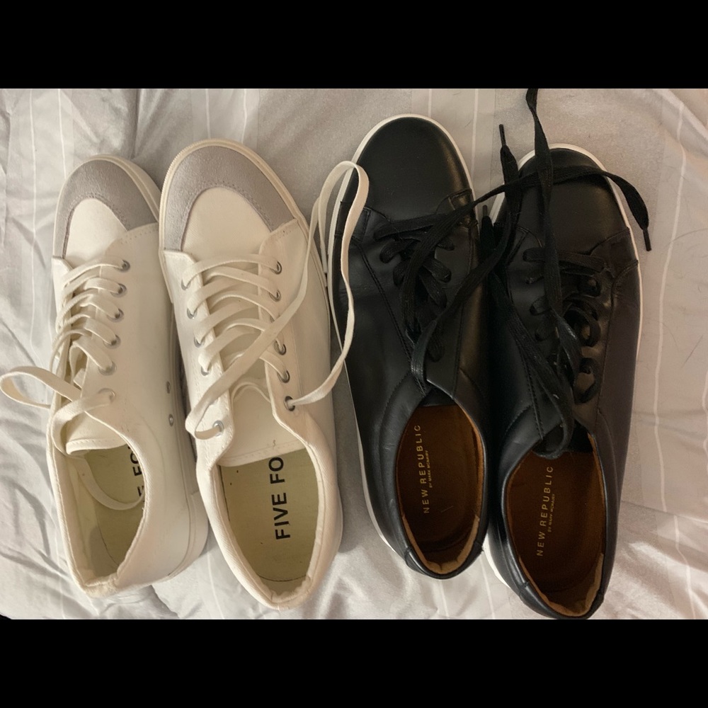 (2) pairs of men’s shoes, size 11.5
